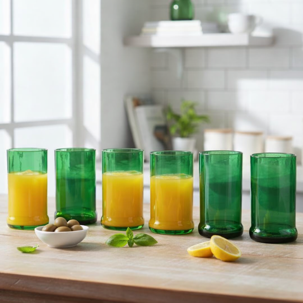 Pack Of 6 Glenfiddich Glasses 300Ml For Drinking Perfect For Home, Restaurants And Parties Dishwasher Safe