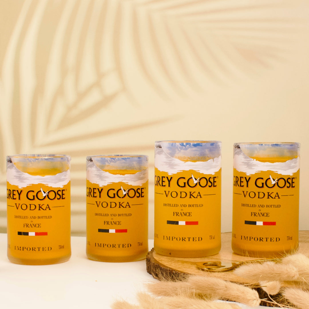 Pack of 4 Grey Goose Drinking Glasses