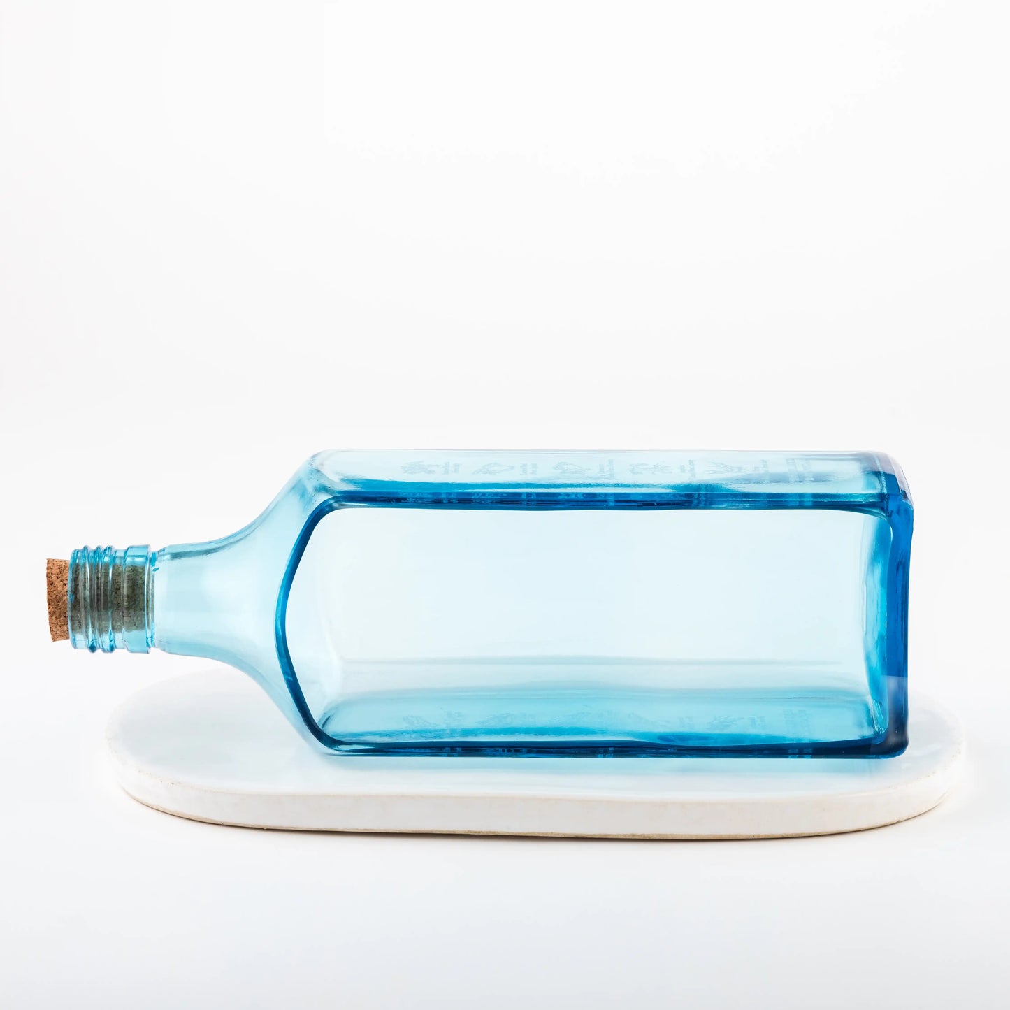 Bombay Sapphire Bottle Platter Sustainable For Any Occasion, Upcycled Platter, Serving Tray For Home, Cafes, Restaurants And Bars