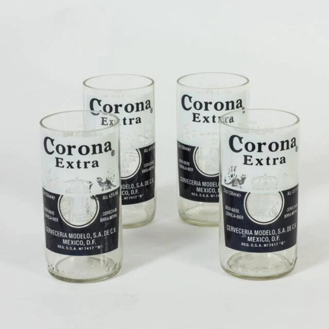 Pack Of 4 Corona Extra Glasses