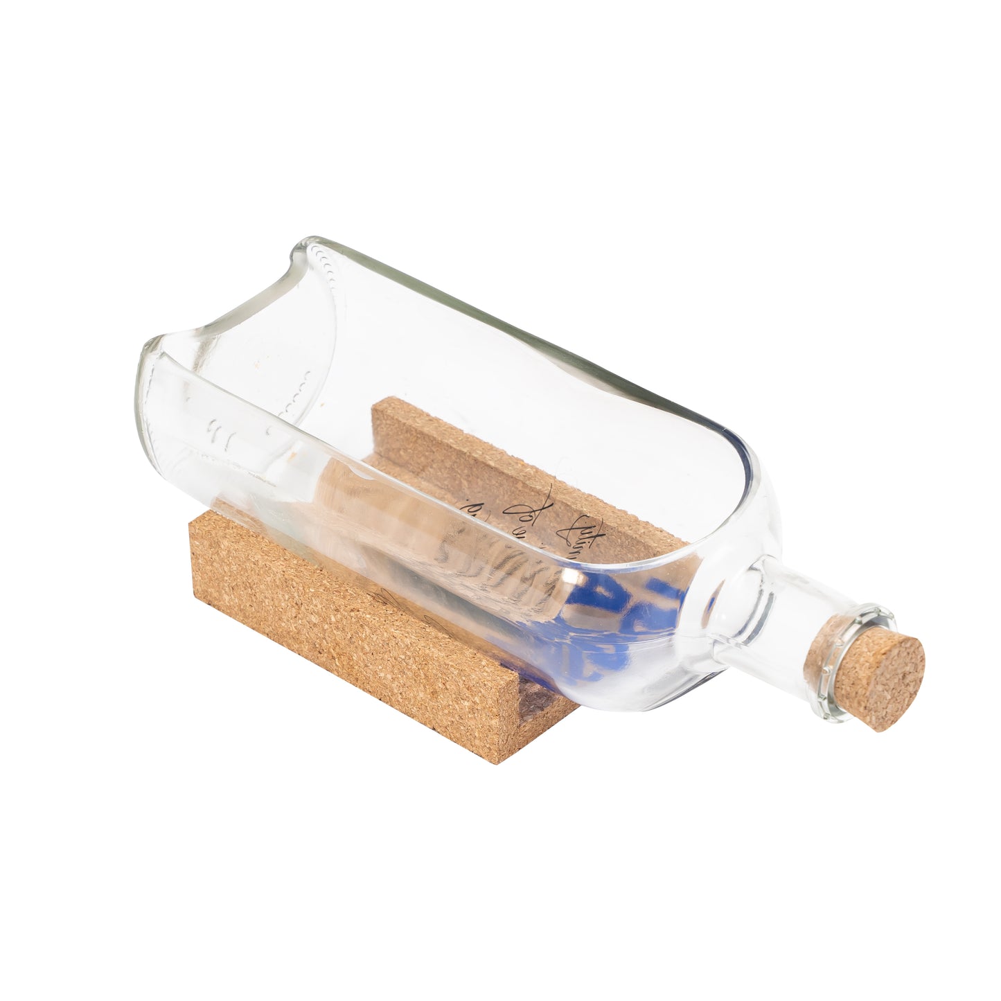 Absolute Vodka Bottle Platter Glass Serving Platter, Environment Friendly Tableware,Sustainable