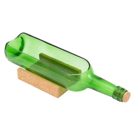 Wine Bottle Platter Glass Serving Platter, Environment Friendly Tableware,Sustainable For Any Occasion, Upcycled Platter, Serving Tray For Home