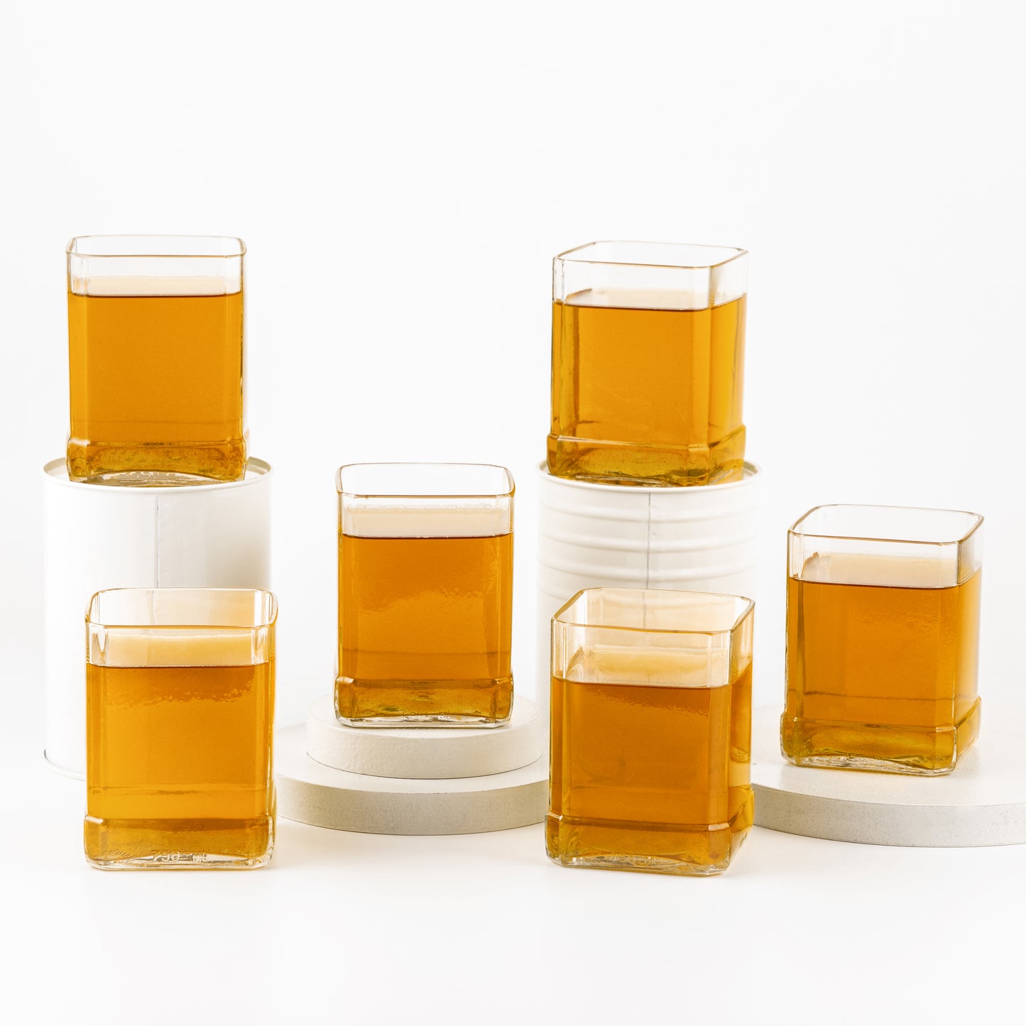 Pack Of 6 Jack Daniels Eco-Friendly Glasses For Drinking Glasses Perfect For Home, Restaurants And Parties Dishwasher Safe
