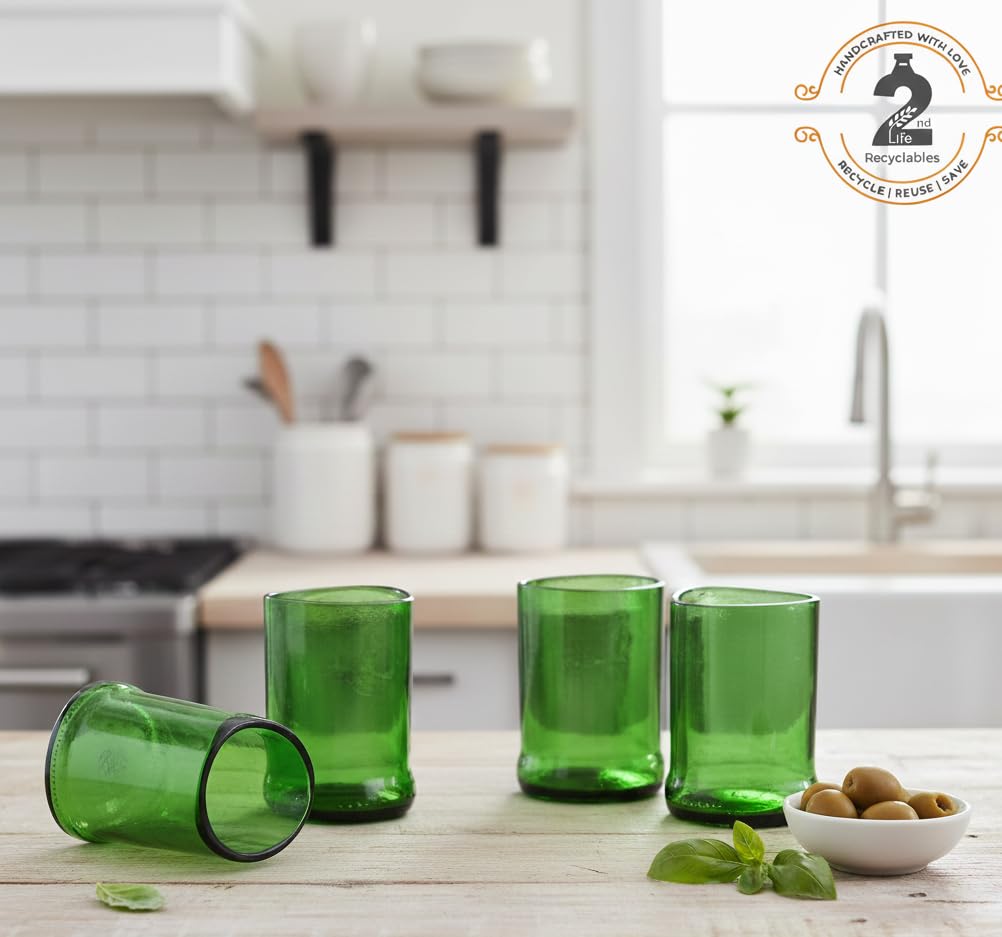 Pack Of 4 Glenfiddich Glasses 300Ml For Drinking Perfect For Home, Restaurants And Parties Dishwasher Safe
