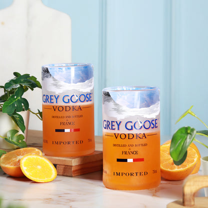 Pack of 2 Grey Goose Drinking Glasses