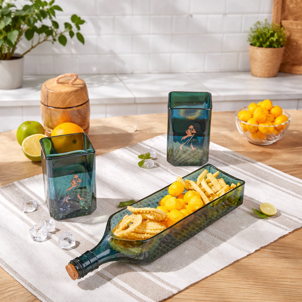 Pack Of 3 Johnnie Walker Double Black Label Serving Set