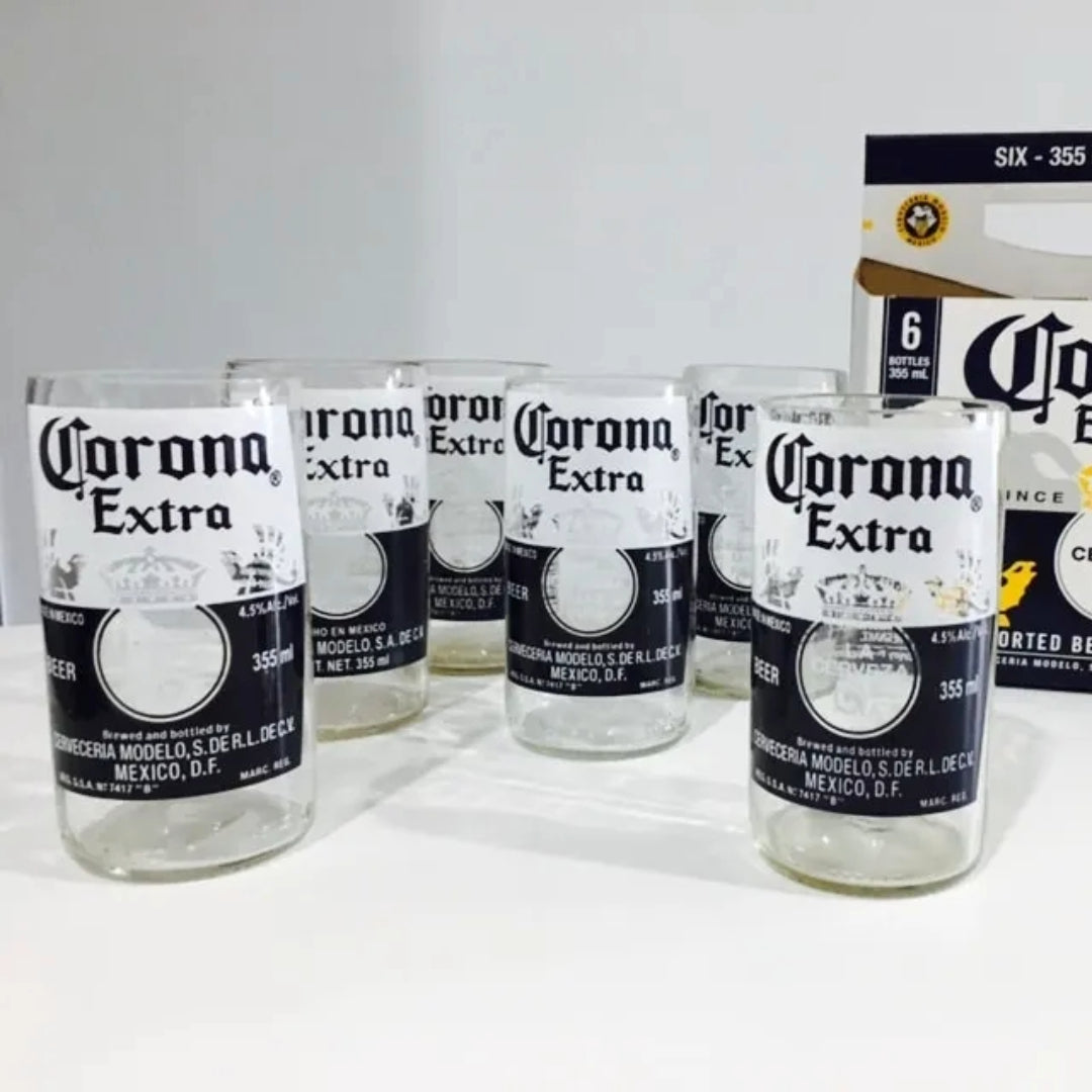 Pack Of 6 Corona Extra Glasses