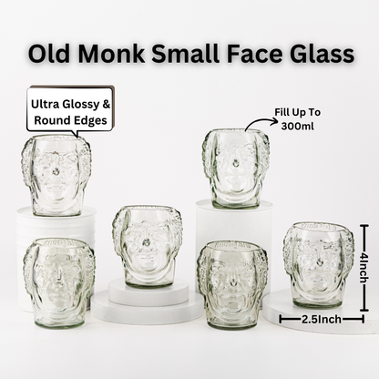 Pack Of 6 Old Monk Serving Set Perfect For Home Restaurants And Parties Dishwasher Safe