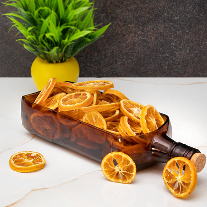 Ballentine Bottle Platter Glass Serving Platter, Environment Friendly Tableware,Sustainable For Any Occasion