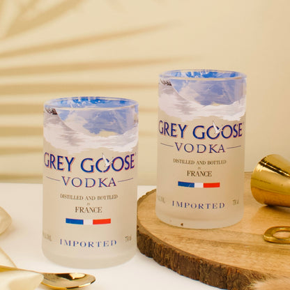Pack of 2 Grey Goose Drinking Glasses