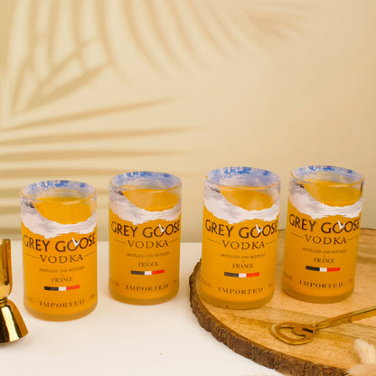 Pack of 4 Grey Goose Drinking Glasses