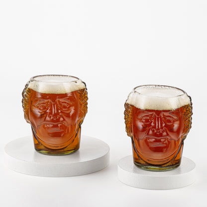 Pack Of 2 Old Monk Glasses,300Ml Drinking Perfect For Home, Restaurants And Parties Dishwasher Safe