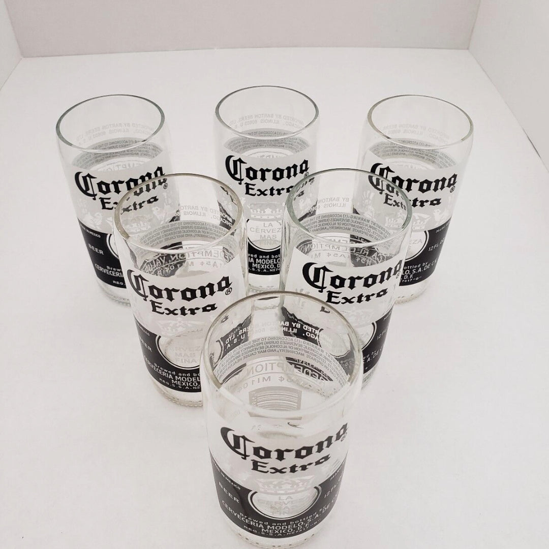 Pack Of 6 Corona Extra Glasses