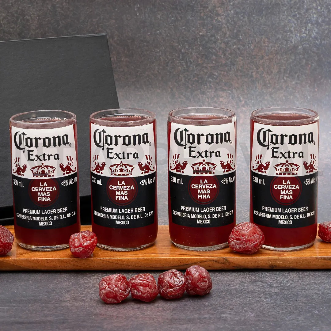 Pack Of 4 Corona Extra Glasses