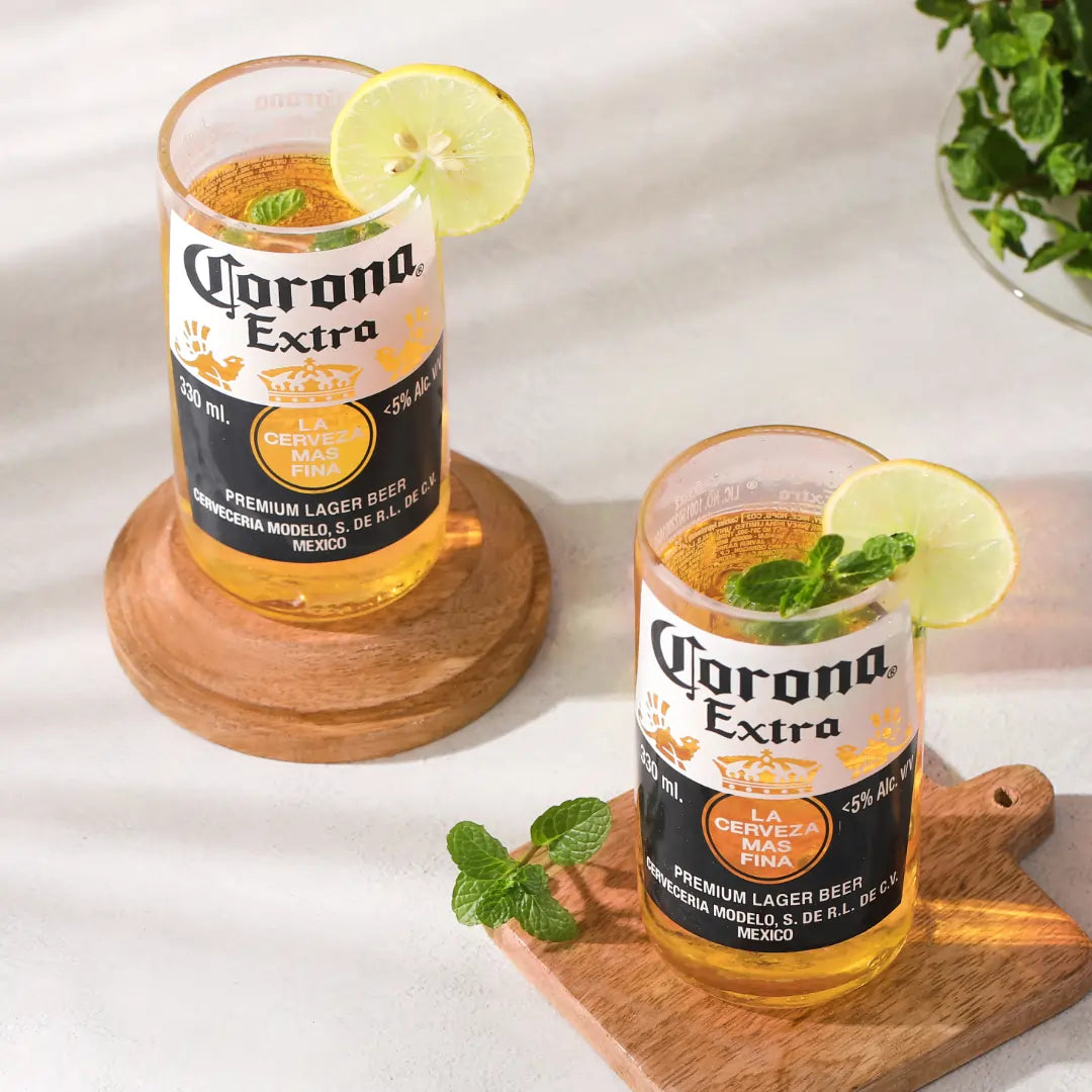 Pack Of 2 Corona Extra Glasses