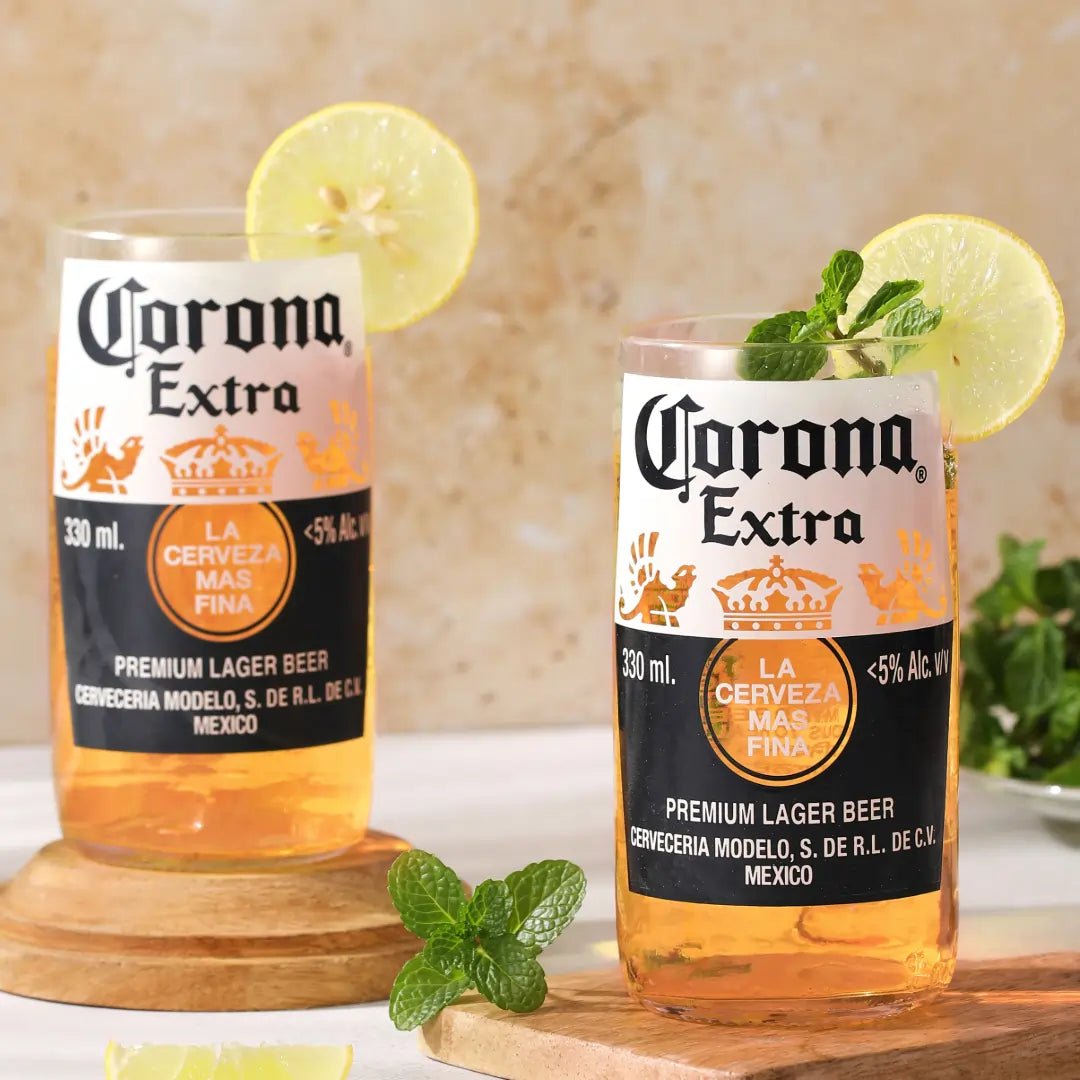 Pack Of 2 Corona Extra Glasses