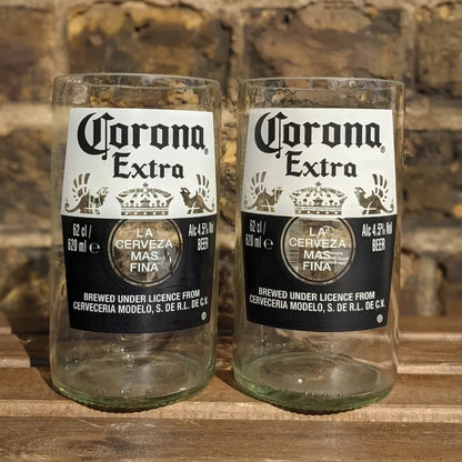 Pack Of 2 Corona Extra Glasses