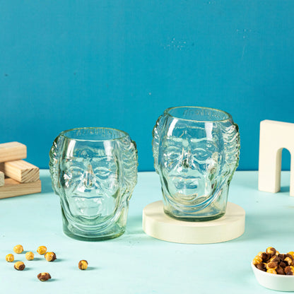 Pack Of 2 Old Monk Glasses,300Ml Drinking Perfect For Home, Restaurants And Parties Dishwasher Safe