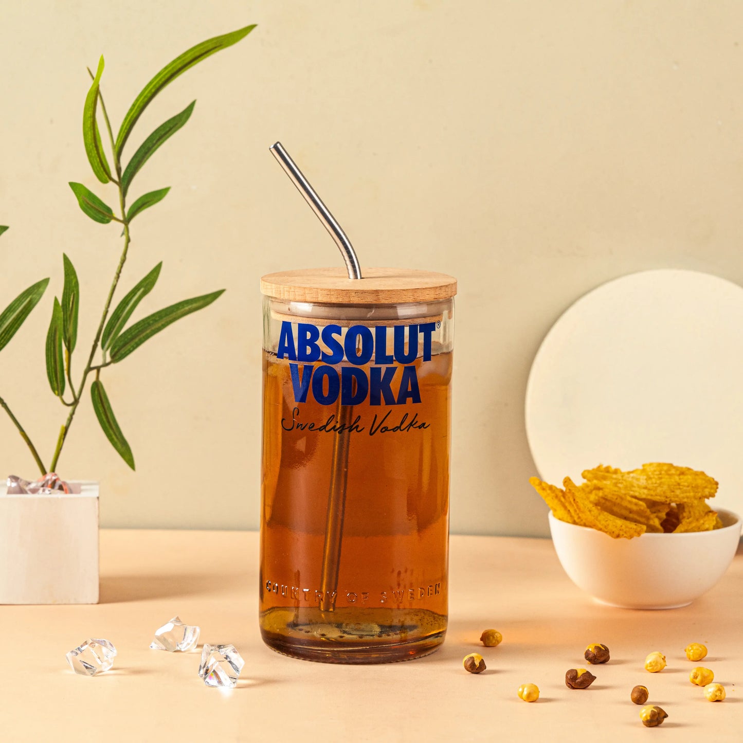 Absolute Bottle Sipper Eco-Friendly With Stainless Steel Straw
