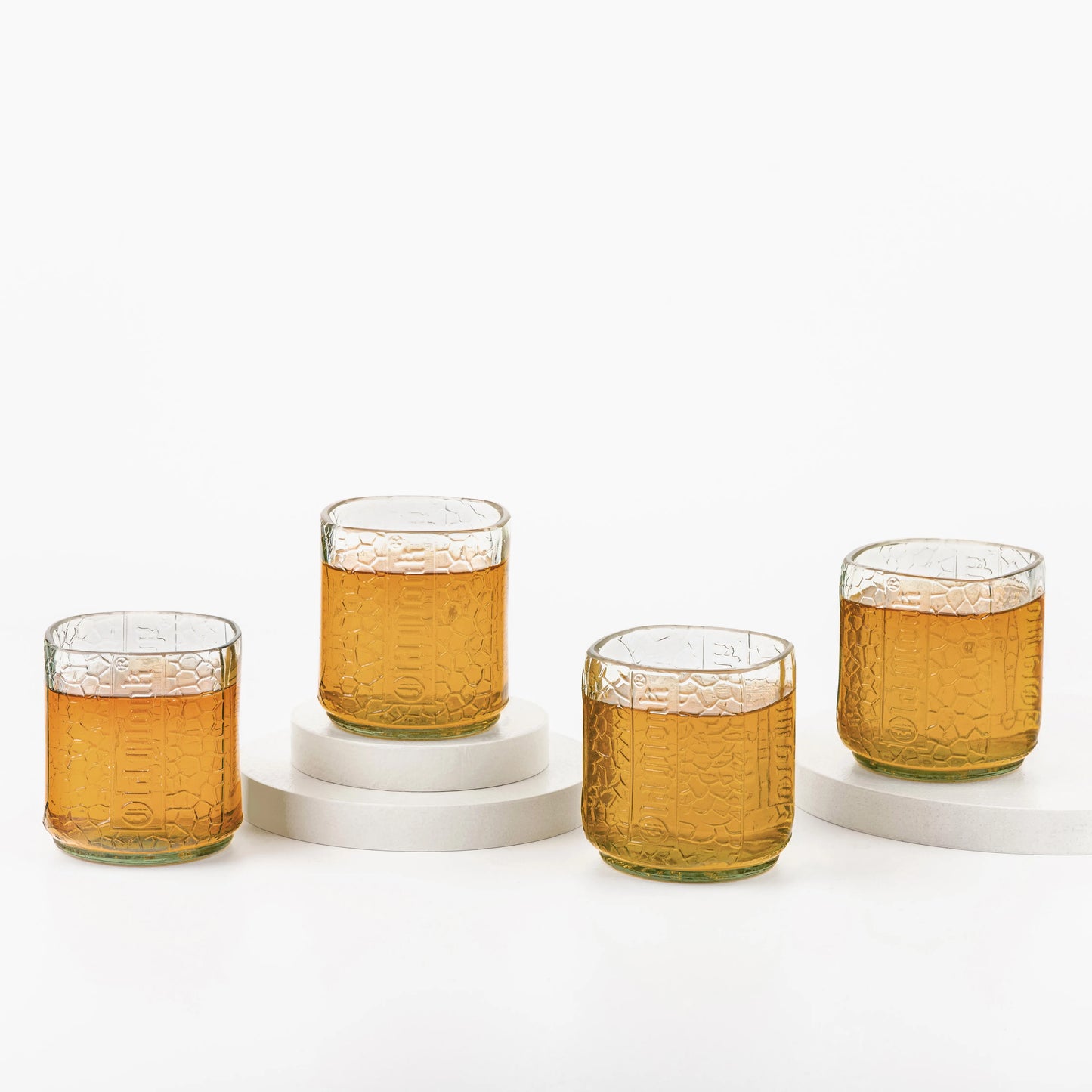 Pack Of 4 Old Monk Glasses 300Ml Drinking Perfect For Home Restaurants And Parties Dishwasher Safe